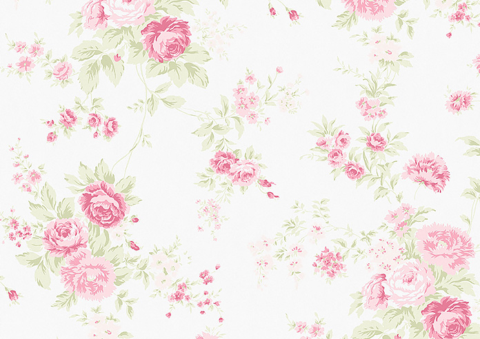 Shabby Chic by Rachel Ashwell Wildflower, Rose - Twist&Fit Roman Blind - Image 7